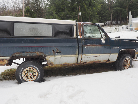 1984 GMC with Western Plow