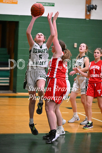 Sunken Branch Photography | 3/22/24 Oswayo Valley vs Cameron County JH