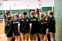 10/22/24 District volleyball playoff - Oswayo Valley vs Coudersport